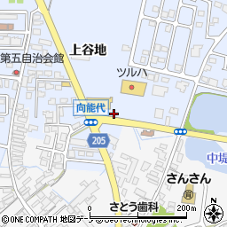 秋田銀行テラタ向能代店 ＡＴＭ周辺の地図