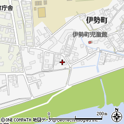 秋田県北秋田市伊勢町12周辺の地図