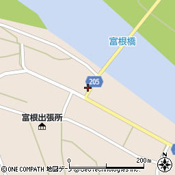 米川牛乳店周辺の地図