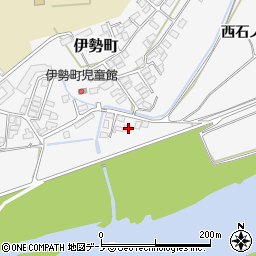 秋田県北秋田市伊勢町19-16周辺の地図