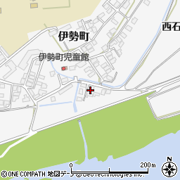 秋田県北秋田市伊勢町19-13周辺の地図