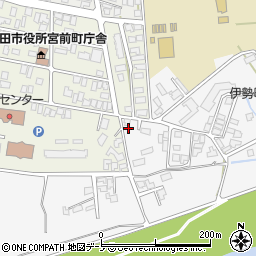 秋田県北秋田市伊勢町14-33周辺の地図