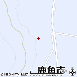 秋田県鹿角市花輪女平周辺の地図
