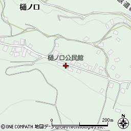 樋ノ口公民館周辺の地図