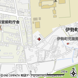 秋田県北秋田市伊勢町2周辺の地図