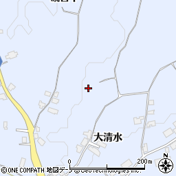 秋田県鹿角市花輪大清水12周辺の地図