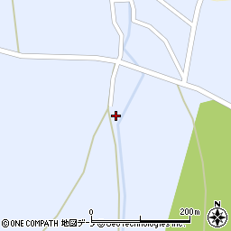 秋田県大館市比内前田前田30周辺の地図