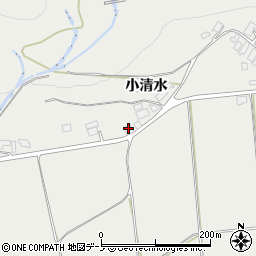 秋田県大館市軽井沢浦山83周辺の地図