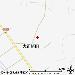 秋田県能代市二ツ井町種（鎌谷沢出口）周辺の地図
