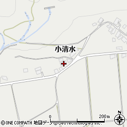 秋田県大館市軽井沢浦山82周辺の地図