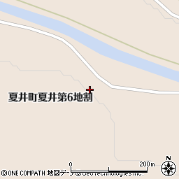 岩手県久慈市夏井町夏井第６地割周辺の地図