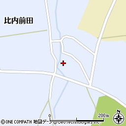秋田県大館市比内前田前田20周辺の地図
