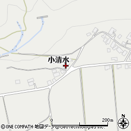 秋田県大館市軽井沢小清水125周辺の地図