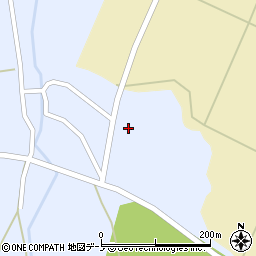 秋田県大館市比内前田東前田30周辺の地図