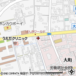 こまち代行サービス周辺の地図