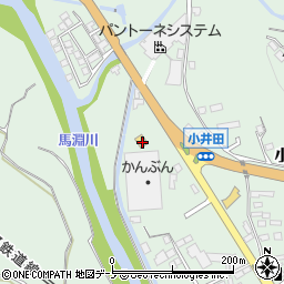 ローソン一戸インター店周辺の地図