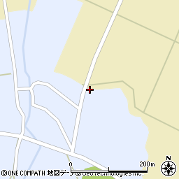 秋田県大館市比内前田東前田35周辺の地図