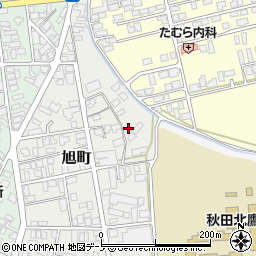 〒018-3313 秋田県北秋田市旭町の地図