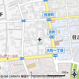 金龍寿司店周辺の地図