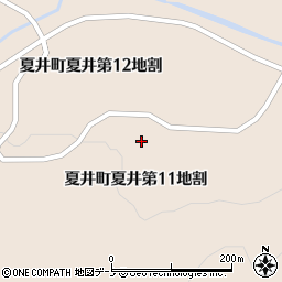 岩手県久慈市夏井町夏井第１１地割28周辺の地図