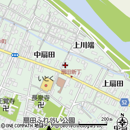秋田銀行比内支店周辺の地図