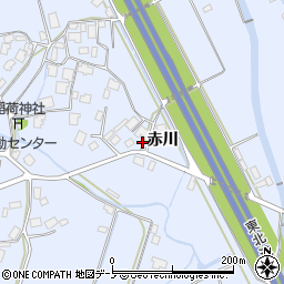 秋田県鹿角市花輪下川原7-1周辺の地図