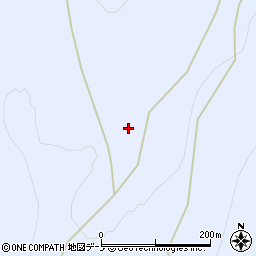 秋田県鹿角市花輪大平周辺の地図