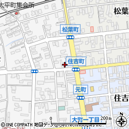 田中やきりたんぽ店周辺の地図