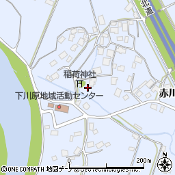 秋田県鹿角市花輪（下川原）周辺の地図