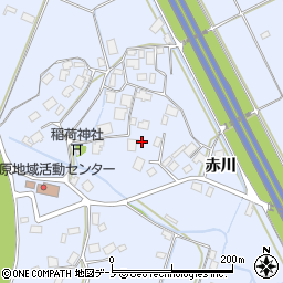 秋田県鹿角市花輪下川原12-8周辺の地図