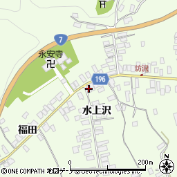 津谷理容館周辺の地図
