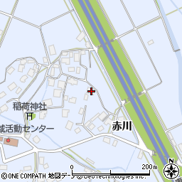 秋田県鹿角市花輪下川原12-1周辺の地図