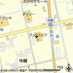 秋田トヨタ　鷹巣店周辺の地図