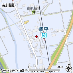 秋田県鹿角市花輪堰ノ口73周辺の地図
