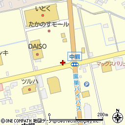 すき家１０５号北秋田店周辺の地図