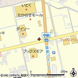 すき家１０５号北秋田店周辺の地図