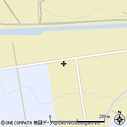 秋田県大館市本宮谷地橋39周辺の地図