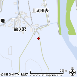秋田県鹿角市花輪館ノ沢71周辺の地図