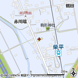 日産サティオ秋田鹿角店周辺の地図