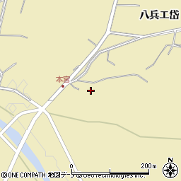 秋田県大館市本宮熊ノ下34周辺の地図