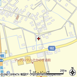 秋田県北秋田市栄掛泥悪戸周辺の地図