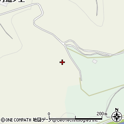 岩手県二戸郡一戸町鳥越野月道ノ上周辺の地図