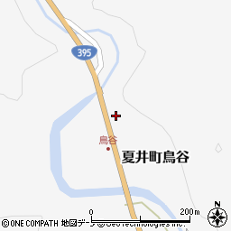 岩手県久慈市夏井町鳥谷（第５地割）周辺の地図