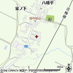 秋田県鹿角市十和田末広八幡平90周辺の地図