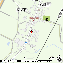 秋田県鹿角市十和田末広八幡平89周辺の地図