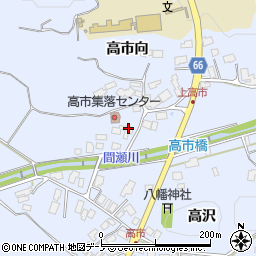 秋田県鹿角市花輪（柴内太田）周辺の地図
