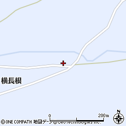 秋田県鹿角市花輪横長根1周辺の地図