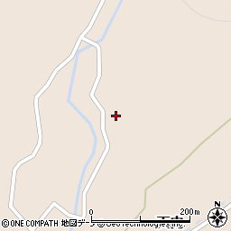 秋田県能代市天内新山林93周辺の地図