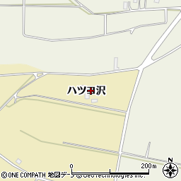 秋田県大館市本宮ハツコ沢3周辺の地図