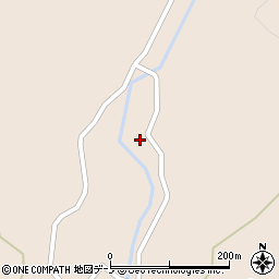 秋田県能代市天内新山林5周辺の地図